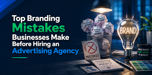 Branding Mistakes Businesses Make Before Hiring an Advertising Agency